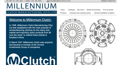 Desktop Screenshot of mclutch.co.za